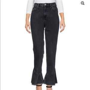 Iro black flare jeans